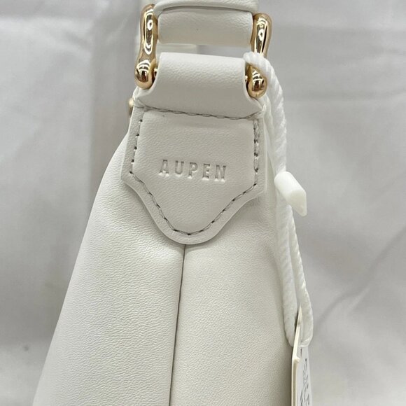 Aupen Nirvana Shoulder Bag Snow Faux Leather - Picture 5 of 12